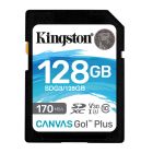 Kingston 128GB SDXC Canvas Go Plus 170R C10 UHS-I U3 V30