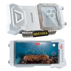 DIVEVOLK SeaTouch 4 Max smartphone underwater housing WHITE