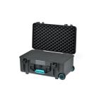 HPRC 2550 Wheels case with cubed foam Black/Blue