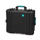 HPRC #2700 Wheels case with cubed foam - black/blue bassano