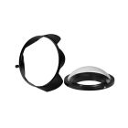 Isotta Dome Port 6,5" optical glass -B102 H38 (AS821)