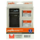 Jupio Value Pack: NB-13L 1050mAh  batteries + USB charger