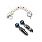 Nauticam lanyard 17cm & M8 strobe mounting ball set [25201]
