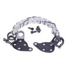 Nauticam lanyard 23cm & mounting plate with screws [25110]