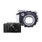 Olympus PEN E-PL10 black + 14-42 EZ and underwater housing
