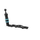 Weefine aluminum tray with single handle and 1" ball mount