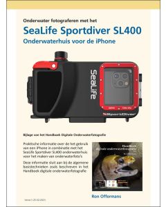 Dutch booklet onderwater fotograferen met de Sealife SL400