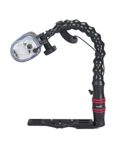 Sea&Sea YS-01 SOLIS package with aluminum tray and flex arm