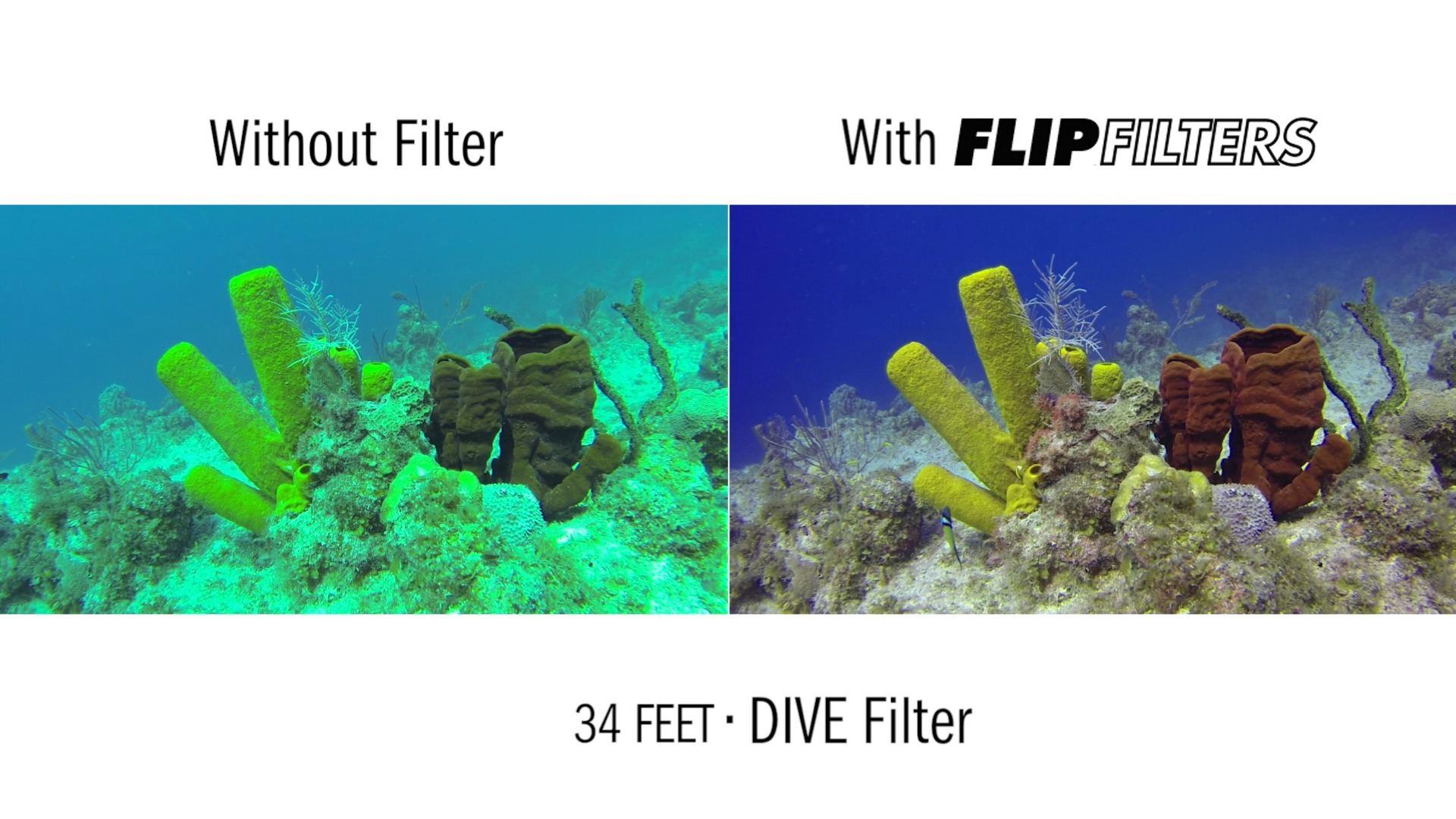 Flip filter on a Gopro